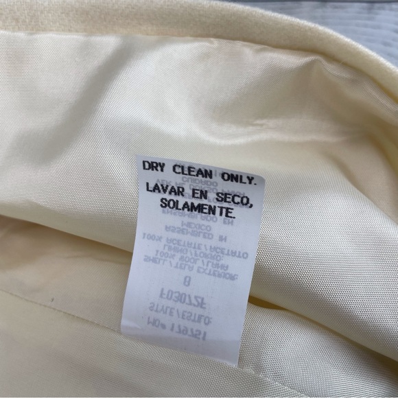 🍁 New Vintage Sag Harbor Wool Blazer Lined Jacket Coat New Old Stock sz 8 - Picture 9 of 9